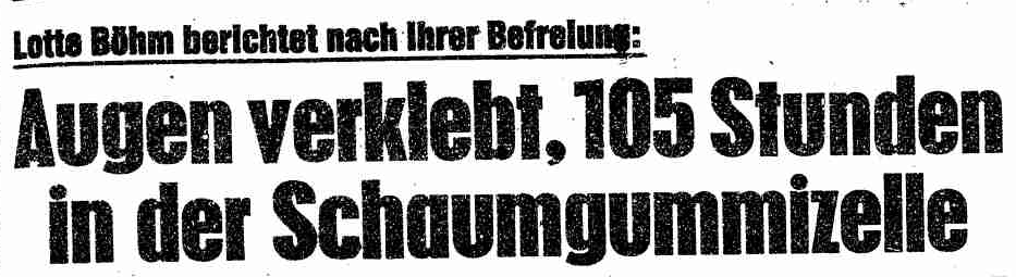 „Die Angst der Reichen“: Der vergessene Entführungsfall Böhm vor 40&nbsp;Jahren
