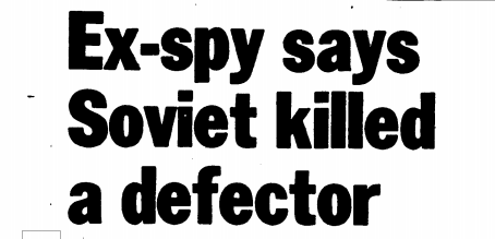 Der Spion, der niemals&nbsp;zurückkam